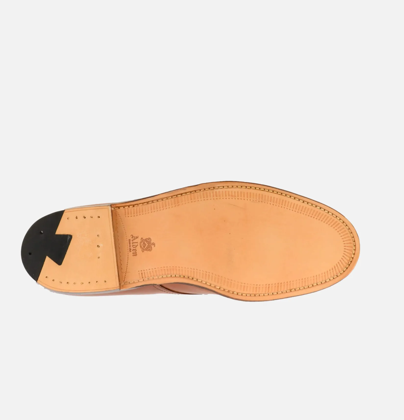 Homme ALDEN SHOE CO Bottes<M1811 - Plain Toe Blucher Tan