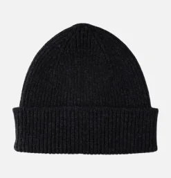 ROBERT MACKIE Gants • Bonnets • Echarpes<Mac Rib Hat Charcoal