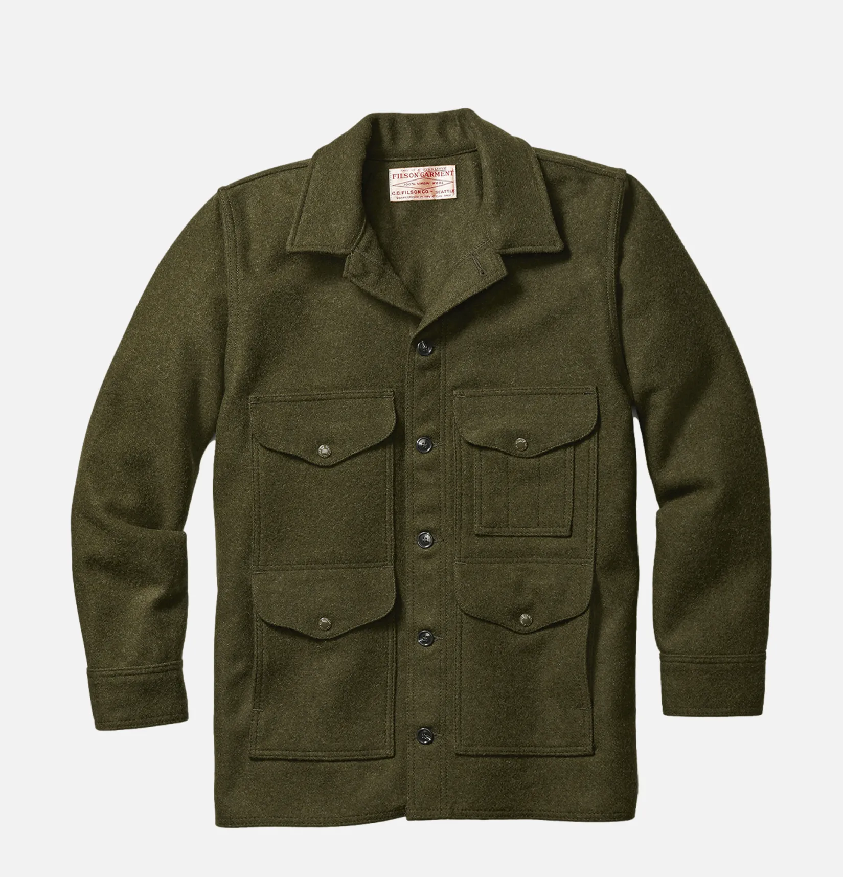 FILSON Blousons & Manteaux<Mackinaw Cruiser Forest Green