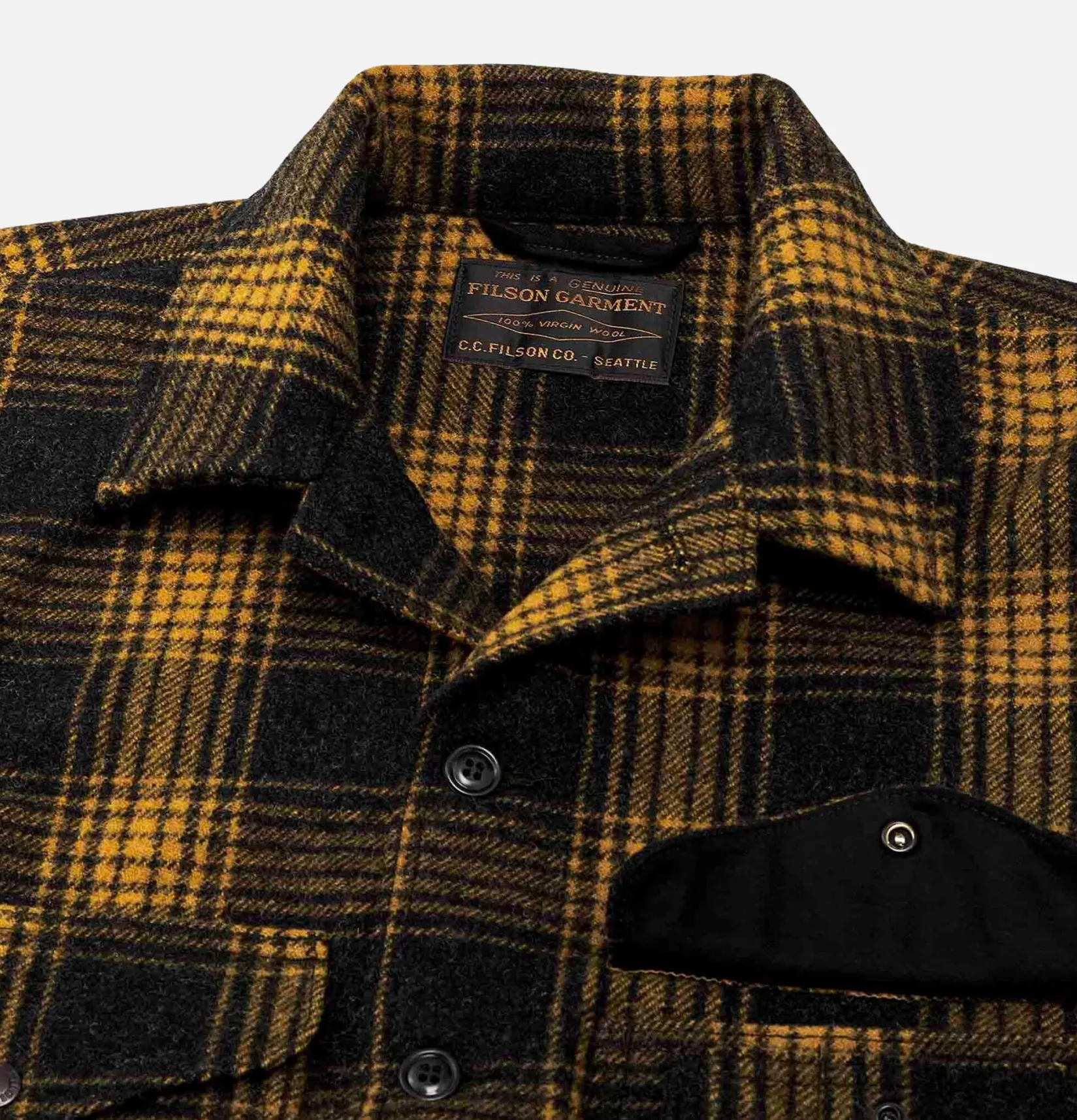 FILSON Blousons & Manteaux<Mackinaw Cruiser Ochre