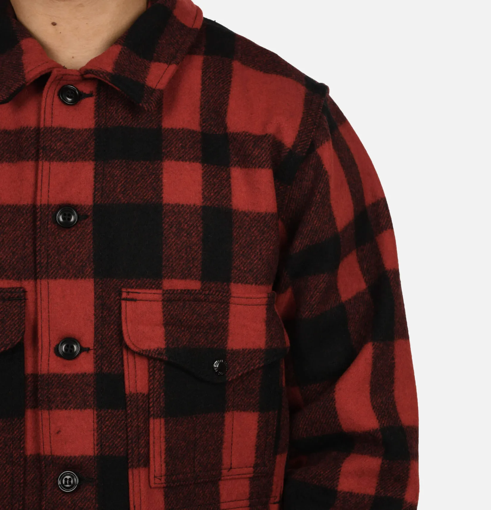 FILSON Blousons & Manteaux<Mackinaw Cruiser Red Black