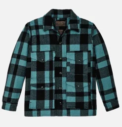 FILSON Vestes<Mackinaw Cruiser Wool Faded Blue