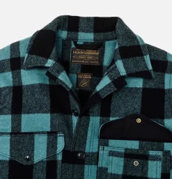 FILSON Vestes<Mackinaw Cruiser Wool Faded Blue