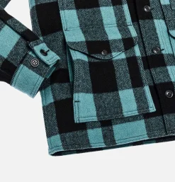 FILSON Vestes<Mackinaw Cruiser Wool Faded Blue
