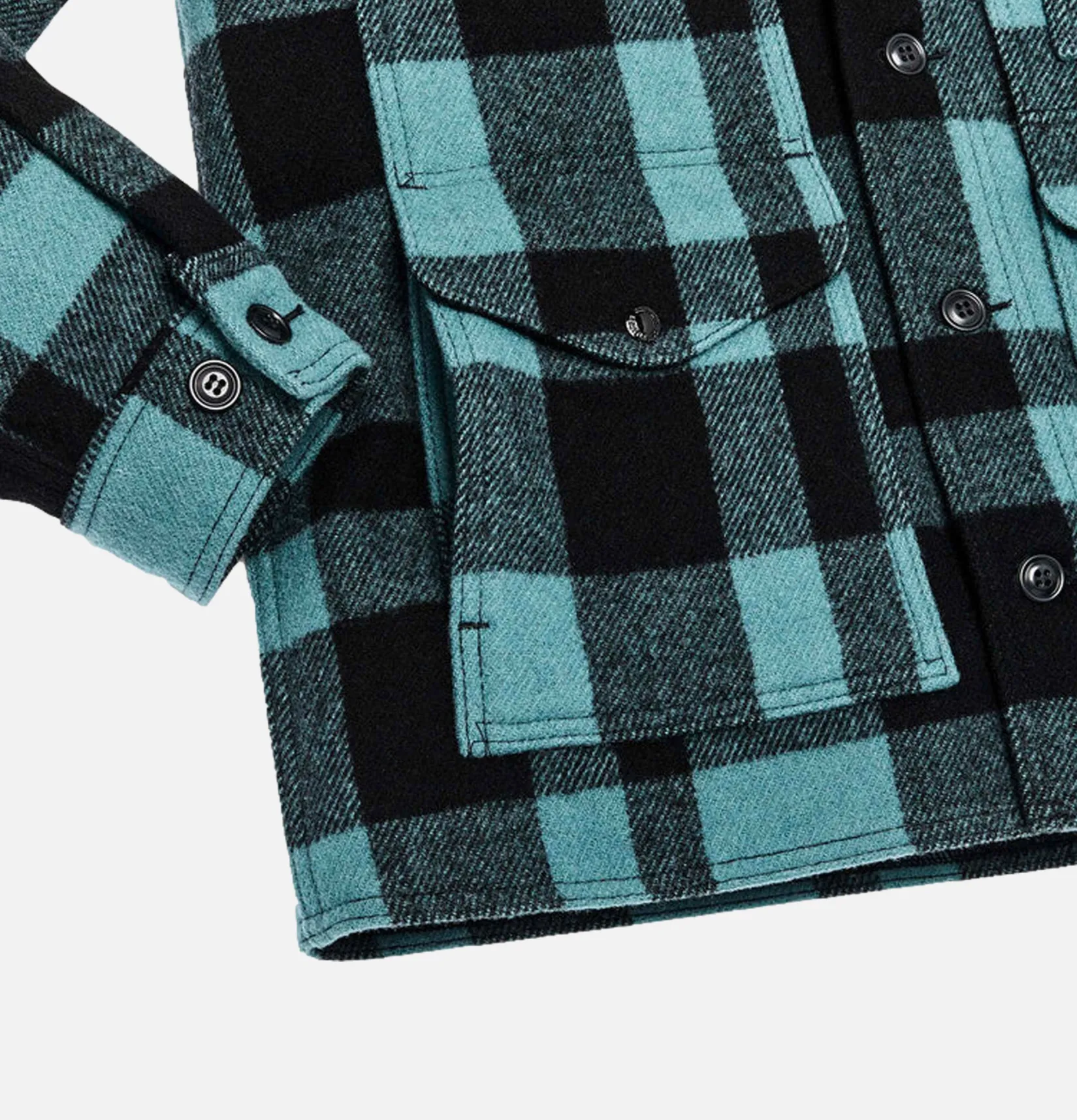 FILSON Vestes<Mackinaw Cruiser Wool Faded Blue
