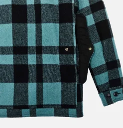FILSON Vestes<Mackinaw Cruiser Wool Faded Blue