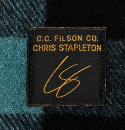 FILSON Vestes<Mackinaw Cruiser Wool Faded Blue