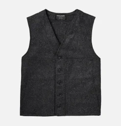 FILSON Vestes<Mackinaw Wool Vest Charcoal
