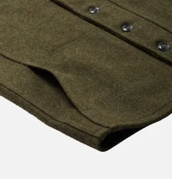 FILSON Vestes<Mackinaw Wool Vest Forest Green