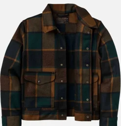 FILSON Blousons & Manteaux<Mackinaw Wool Work Plaid Green