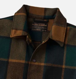 FILSON Blousons & Manteaux<Mackinaw Wool Work Plaid Green