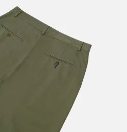 UNIVERSAL WORKS Chinos<Military Chino Twill Lt Olive