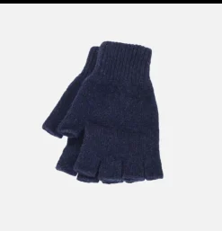 ROBERT MACKIE Gants • Bonnets • Echarpes<Mitten en Laine Navy