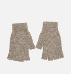 ROBERT MACKIE Gants • Bonnets • Echarpes<Mitten Wool Grey Mix