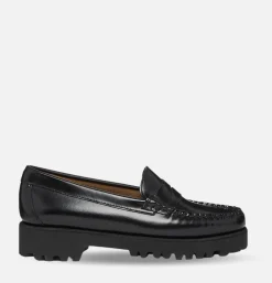 Femme G.H. BASS Chaussures<Mocassin Femme Gh Bass Larson Black Gh Bass