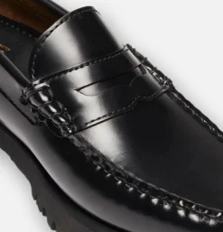 Femme G.H. BASS Chaussures<Mocassin Femme Gh Bass Larson Black Gh Bass