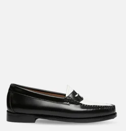 Femme G.H. BASS Chaussures<Mocassin Femme Weejun Noir et blanc