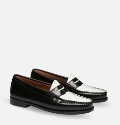 Femme G.H. BASS Chaussures<Mocassin Femme Weejun Noir et blanc