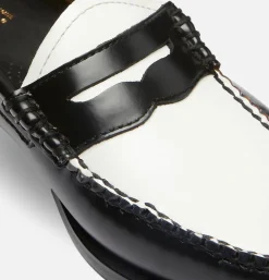 Femme G.H. BASS Chaussures<Mocassin Femme Weejun Noir et blanc