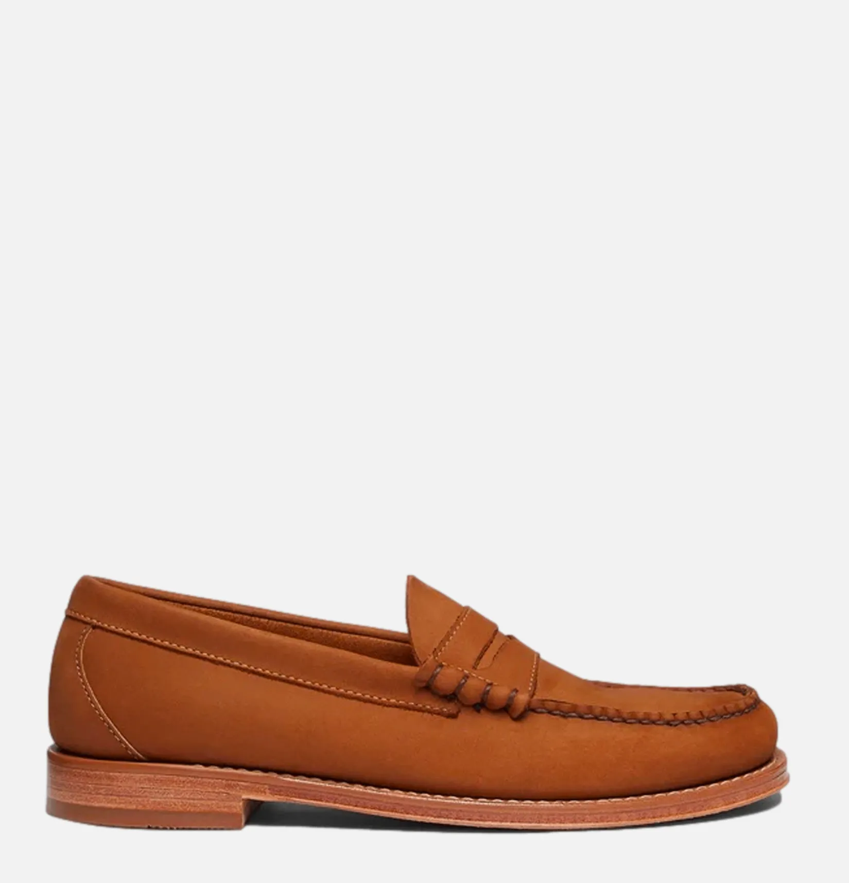 Homme G.H. BASS Mocassins<Mocassin Larson Nubuck Tan