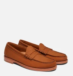 Homme G.H. BASS Mocassins<Mocassin Larson Nubuck Tan