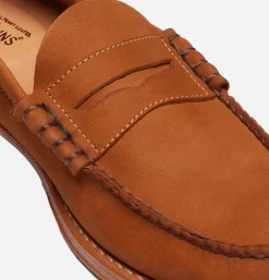 Homme G.H. BASS Mocassins<Mocassin Larson Nubuck Tan