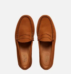 Homme G.H. BASS Mocassins<Mocassin Larson Nubuck Tan