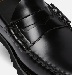 Homme G.H. BASS Mocassins<Mocassin Larson 90's Penny Loafer Black