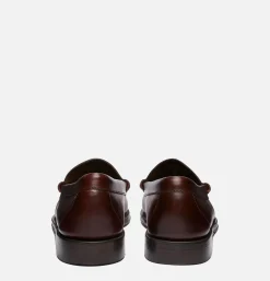 Homme G.H. BASS Mocassins<Mocassin Larson Weejun Chocolate