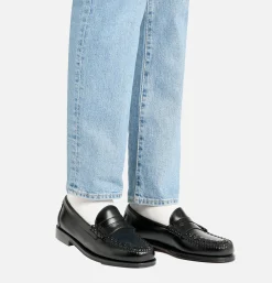 Homme G.H. BASS Mocassins<Mocassin Weejun Weave Black