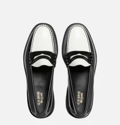 Homme G.H. BASS Mocassins<Moccassin Weejun Step Larson Black White