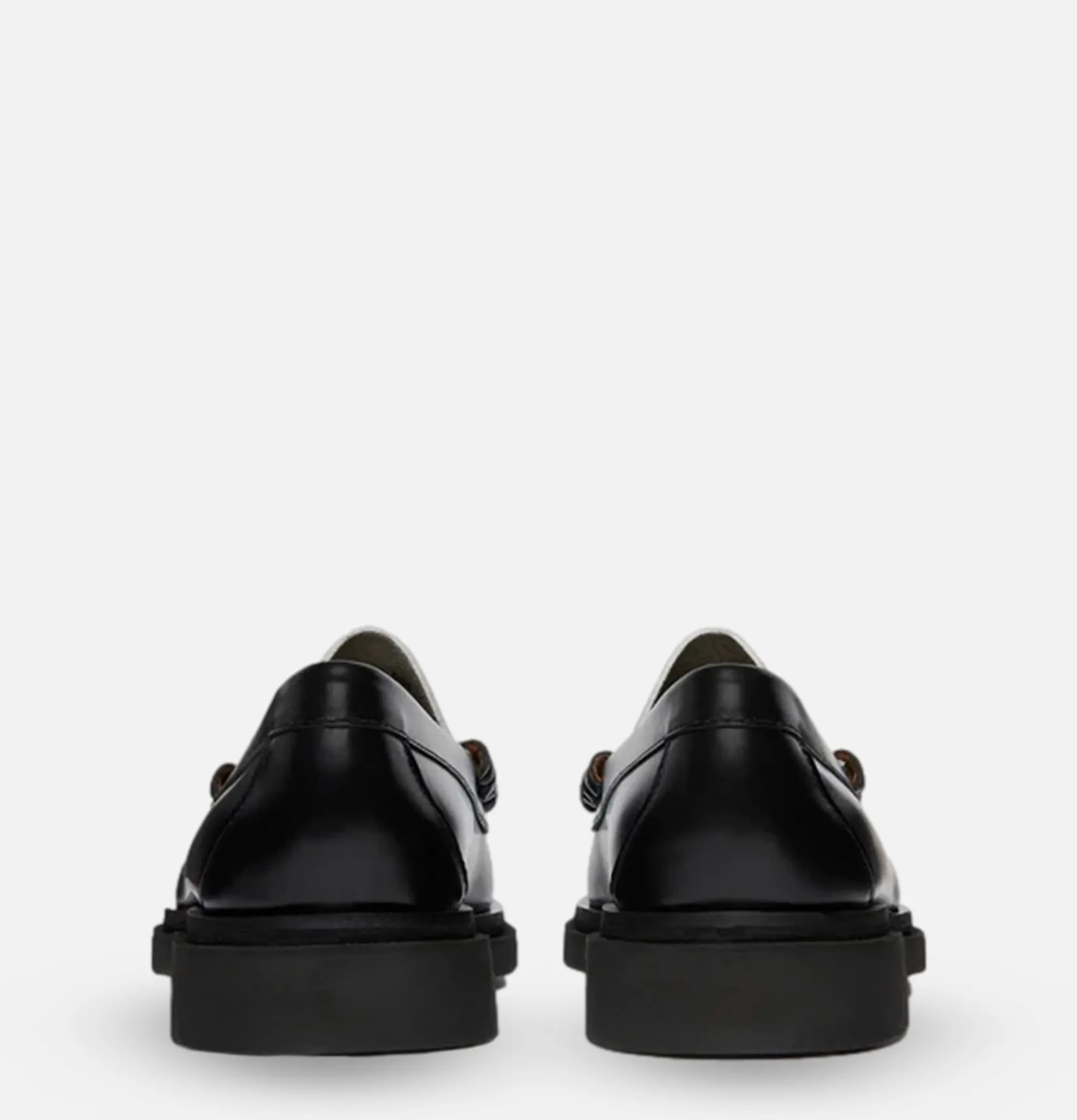 Homme G.H. BASS Mocassins<Moccassin Weejun Step Larson Black White