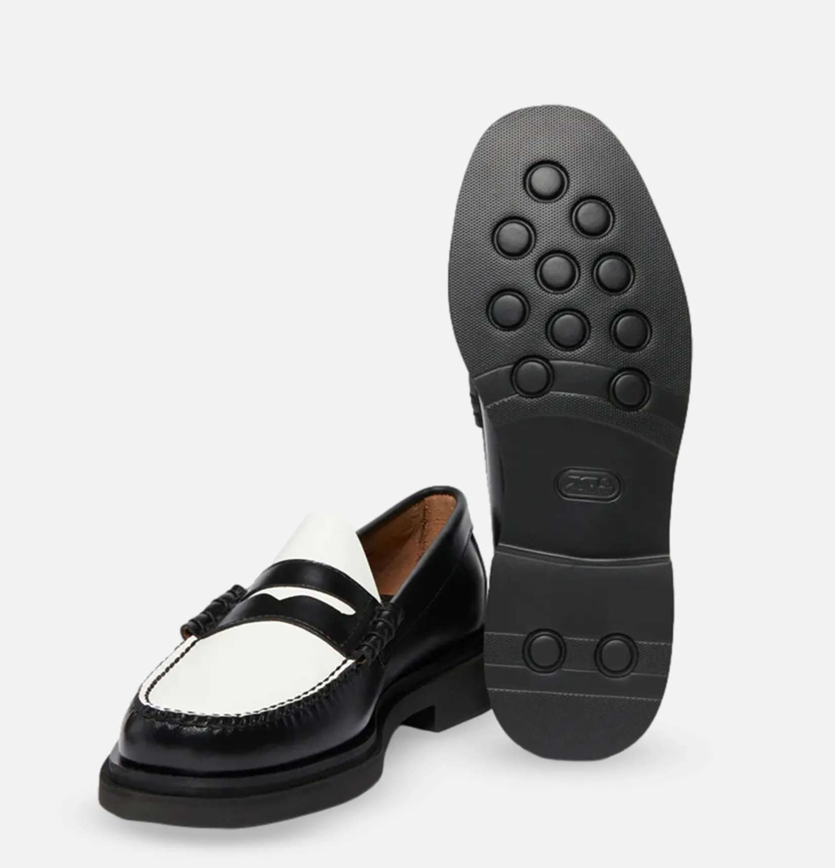 Homme G.H. BASS Mocassins<Moccassin Weejun Step Larson Black White