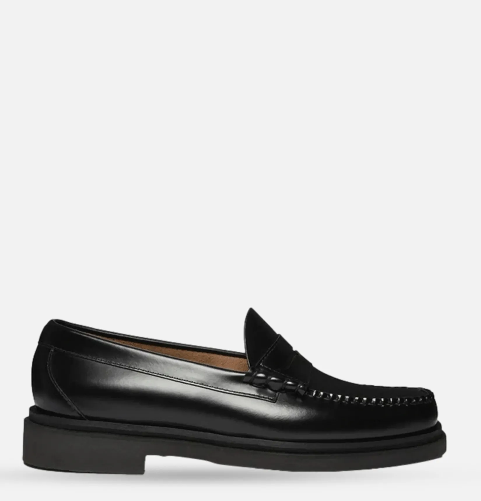 Homme G.H. BASS Mocassins<Moccassin Weejun Step Larson Black