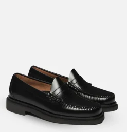 Homme G.H. BASS Mocassins<Moccassin Weejun Step Larson Black