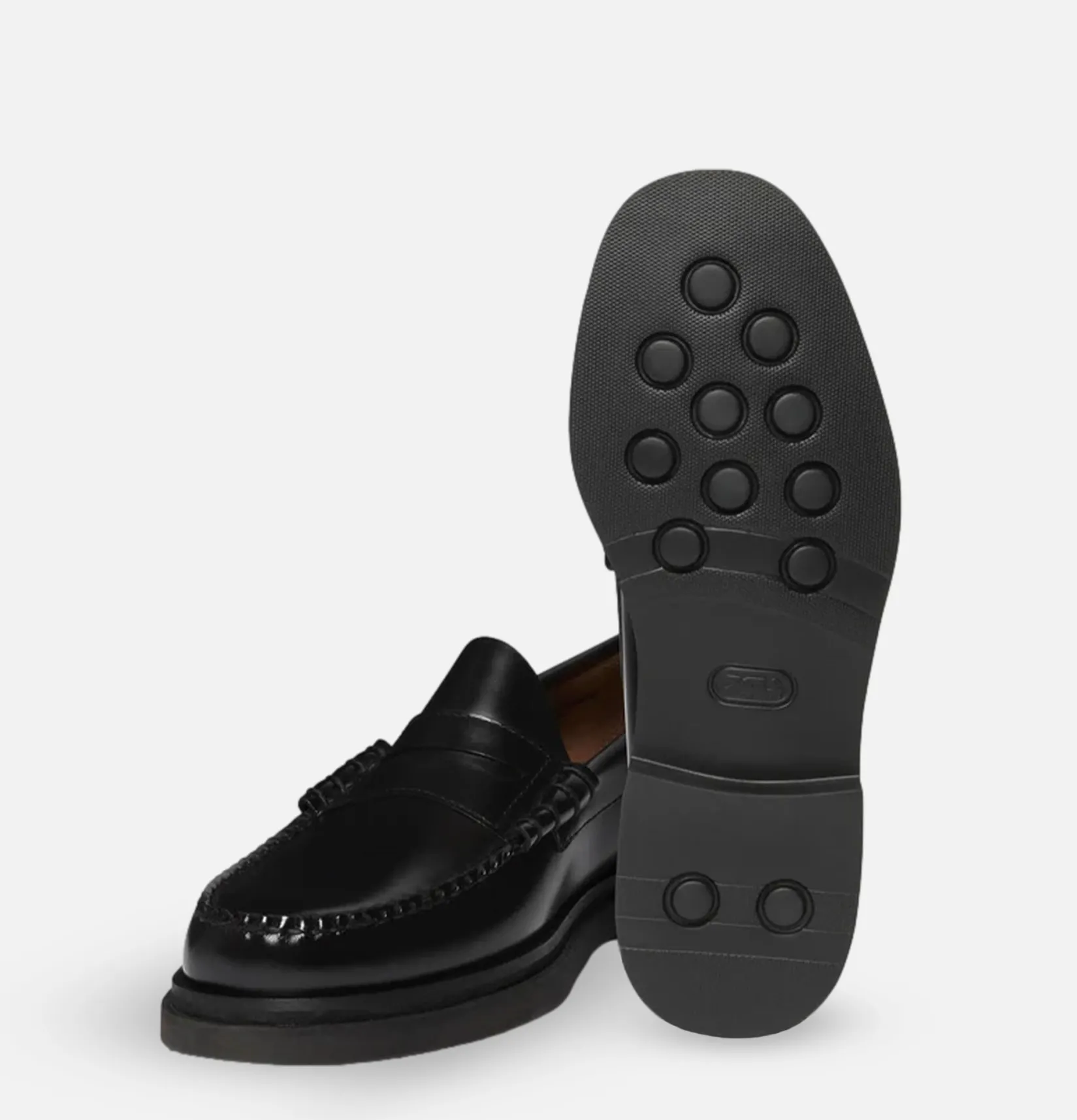 Homme G.H. BASS Mocassins<Moccassin Weejun Step Larson Black