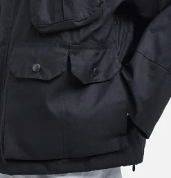 BARBOUR Blousons & Manteaux<Modified Dryfly Wax Jacket Noir
