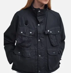 BARBOUR Blousons & Manteaux<Modified Dryfly Wax Jacket Noir