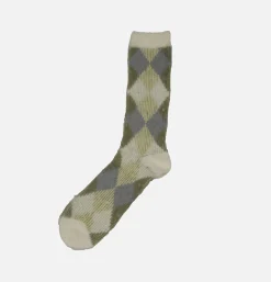 Homme ANONYMOUS ISM Chaussettes<Napping Jq Crew Socks Ivoire