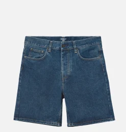 CARHARTT WIP Shorts<Newel Short Blue Stone Washed