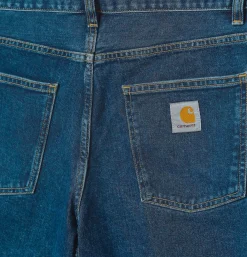 CARHARTT WIP Shorts<Newel Short Blue Stone Washed