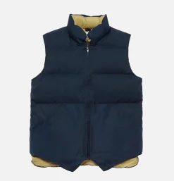 CRESCENT DOWN WORKS Blousons & Manteaux<North by Northwest Vest Navy
