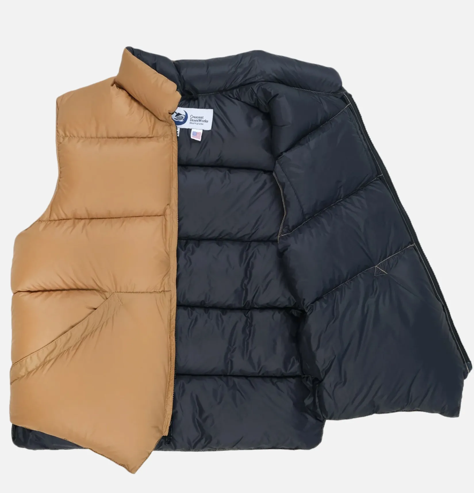 CRESCENT DOWN WORKS Blousons & Manteaux<North By Northwest Veste Dark Tan
