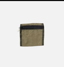 PUEBCO Petite Maroquinerie<Nylon Fabric Pouch Medium Olive