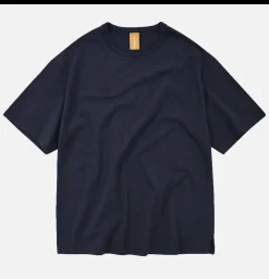 FRIZMWORKS T-shirts<Og Double Rib Oversized Tee Navy