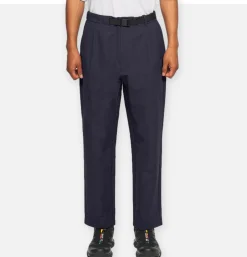 GOLDWIN Pantalons<One Tuck Tap Ankle Dark Navy
