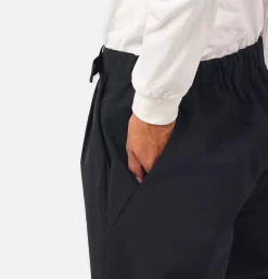 GOLDWIN Pantalons<One Tuck Tapered Stretch Black