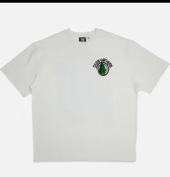 DEUS T-shirts<Outerworld Tee Vintage White