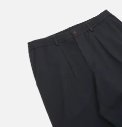UNIVERSAL WORKS Chinos<Pantalon Double Pleated Black