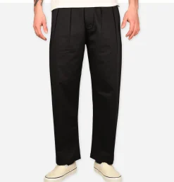 UNIVERSAL WORKS Chinos<Pantalon Double Pleated Black
